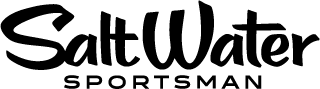 Saltwater Sportsman logo in a all black