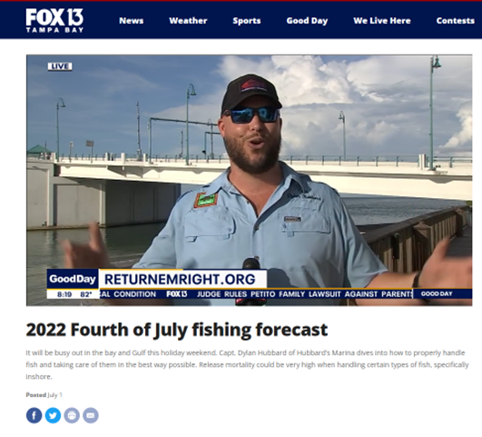 2022 Fourth of July fishing forecast