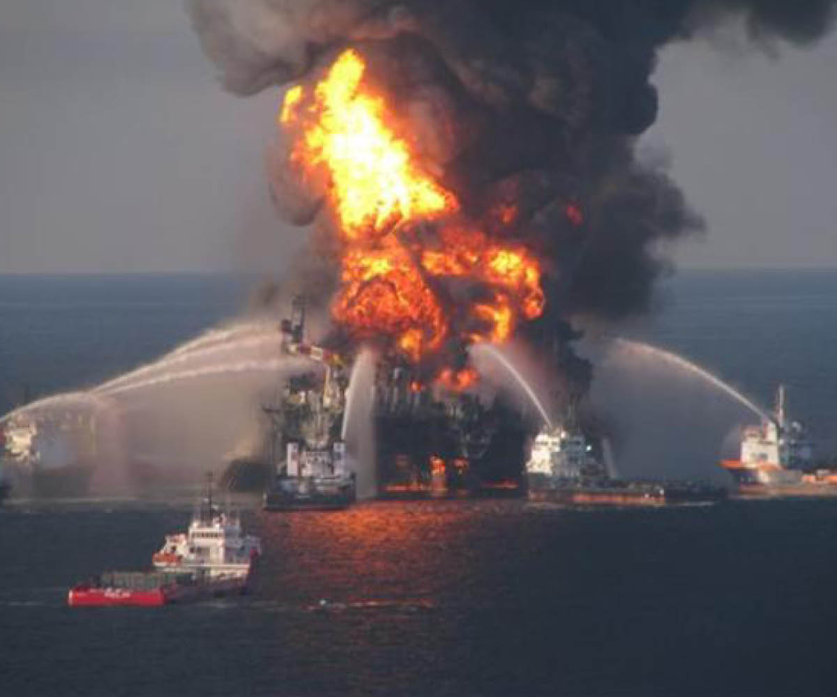 Photo of the Deepwater Horizon Oil Spill