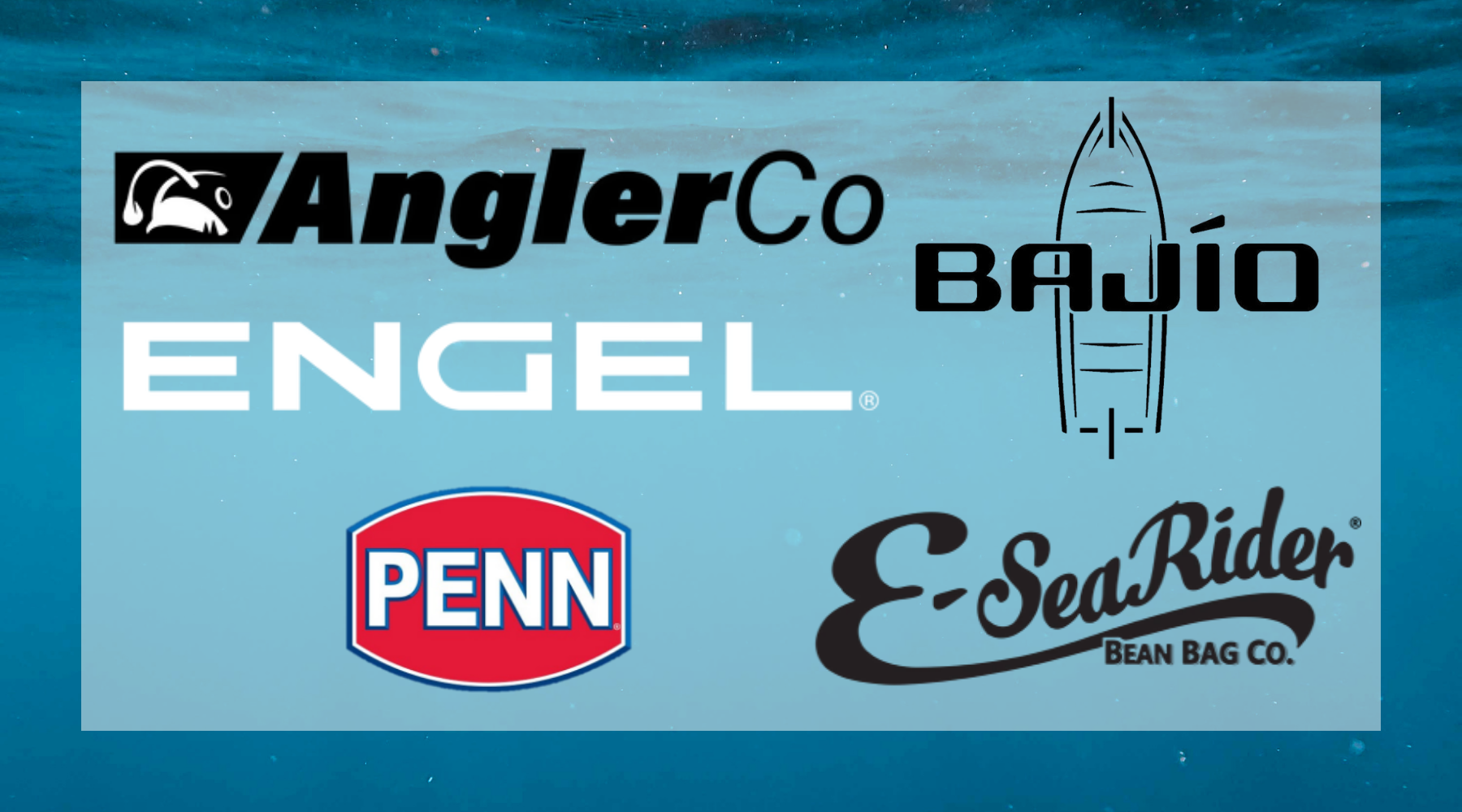 Graphic depicting sponsor logos for the upcoming tournament.